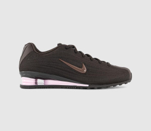 Nike Girls Shox Z Trainers Velvet Brown Velvet Brown Black, 4