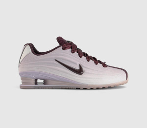Nike Womens Shox Z Trainers Particle Rose Burgundy Crush Phantom In Pink, 4