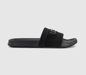 OFFICE Textured Overlay Sliders Black, 7