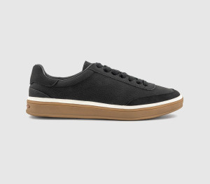 OFFICE Mens Constant Gum Sole Trainers Black, 7