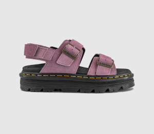 Dr. Martens Womens Zebzag Sandals Dusty Rose Pink, 3