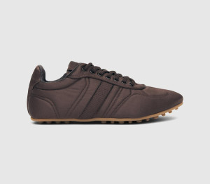 Alohas Womens Tb.69 Rife Sneakers Brown Satin, 4