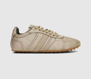 Alohas Womens Tb.69 Rife Sneakers Taupe Satin Natural, 5