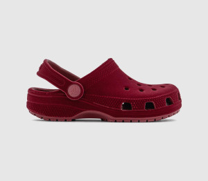Crocs Classic Velvet Clog Kids Beetroot Purple, 11 youth