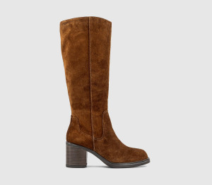 Vagabond Womens Meryl Knee High Boots Cocoa Suede Brown, 7