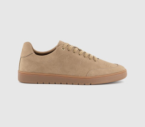 OFFICE Mens Cedric Retro Trainers Tan, 7
