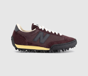 New Balance Gator Run Trainers Cherry Leather Fast Track In Red, 8