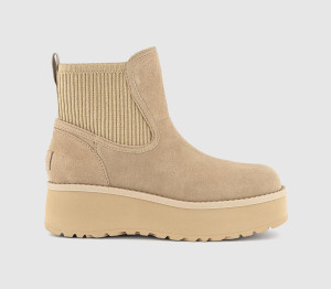 UGG Womens Cityfunc Chelsea Boots Mustard Seed Natural, 7