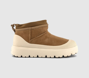 UGG Womens Tasman Weather Hybrid Hi Boots Chestnut Whitecap Natural, 9