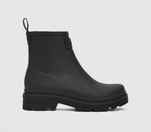 Barbour Womens Layla Ankle Welly Boots Black, 7