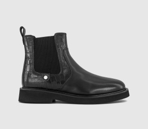Barbour Womens Delfina Chelsea Boots Black, 4