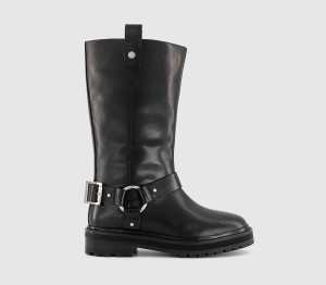 Barbour Womens Freya Harness Boots Black, 5