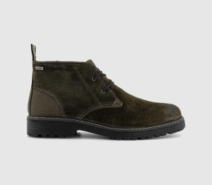 Barbour Mens Maxwell Chukka Boots Oiled Brown Suede, 8