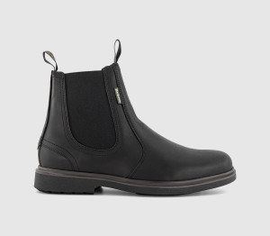 Barbour Mens Hale Chelsea Boots Black, 6