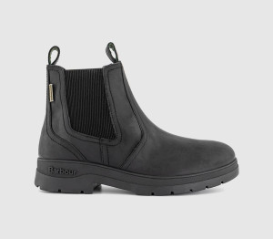 Barbour Mens Turnbull Chelsea Boots Black, 10