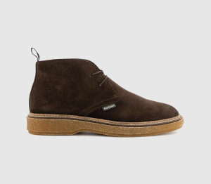 Barbour Mens Blaine Chukka Men's Boots Chocolate Suede Brown, 7