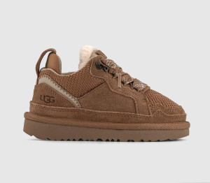UGG Kids Lowmel Toddler Trainers Chestnut Tan, 9infant