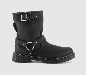 Dr. Martens Kids Genaya Junior Boots Black, 4