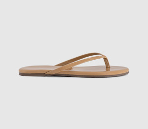 Tkees Womens Lily Nude Foundations Flip Flop Cocobutter Gloss Natural, 4