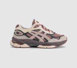 Asics Womens Gel Nyc 2.0 Trainers Umeboshi Moonrock Natural, 4.5