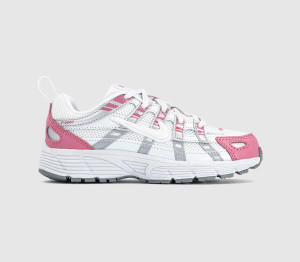 Nike Kids P-6000 Youth Trainers Off White Peonysmoke Grey, 11 Youth