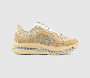 Nike Pegasus Premium Trainers Mushroom Metallic Silver White SP In Natural, 6.5