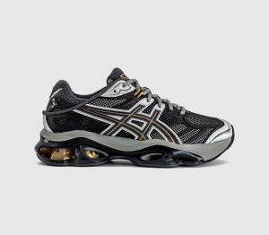 ASICS Mens Gel-kinetic 2.0 Trainers Clay Grey Black, 10.5