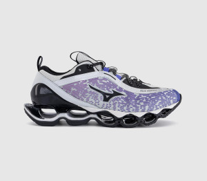 Mizuno Mens Wave Prophecy 13.2 Trainers Spring Crocus Black Harbor Mist, 8