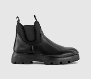 OFFICE Mens Barrett Chunky Chelsea Boots Black, 11