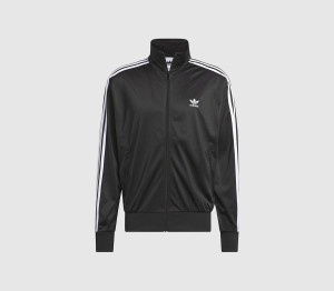 Adidas Firebird Track Top Mens Black White, Xxl