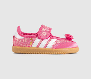 Adidas Kids x Disney Samba Jane Infant Trainers Pink Gum, 6infant