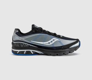 Saucony Mens Kinvara 1 Trainers Black Blue, 10
