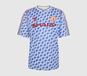 adidas Mens Mufc A Jersey Shirt 90 Multicolor, XL
