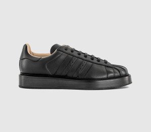 adidas Kids Superstar Lux Made In Italy Core Black Core Black Core Black, 4.5