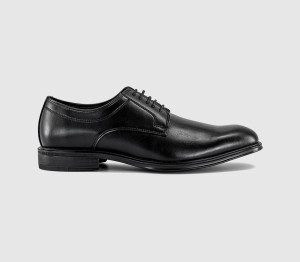 OFFICE Mens Miles 5 Eye Derby Shoes Black, 6