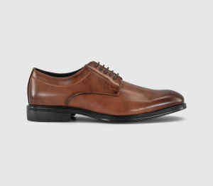 OFFICE Mens Miles 5 Eye Derby Shoes Tan, 11