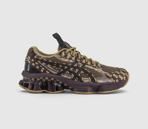 Asics US7-S Gel-kinetic Fluent Trainers Kiko Curation Beniimo Purple Lemongrass, 9