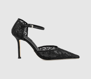 Tony Bianco Womens Nina Lace Heels Black, 8