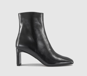 OFFICE Womens Anoushka Heeled Ankle Boot Black, 4