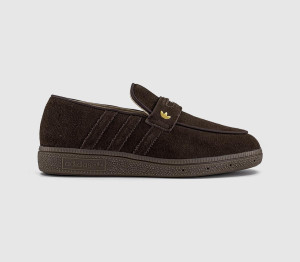Adidas Womens Handball Spezial Loafers Aurora Coffee Gum Brown, 4.5