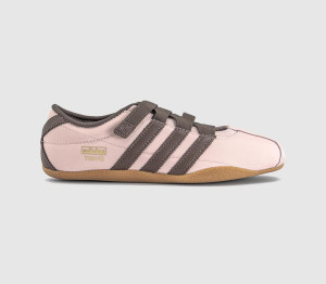 Adidas Womens Tokyo Mary Janes Trainers Sandy Pink Earth Strata Gold Metallic, 5