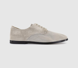 Common Projects Soft Derby Shoes Warm Grey Suede, 10