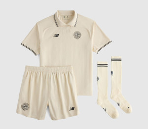 New Balance x Stone Island Mens Football Kit Away In White