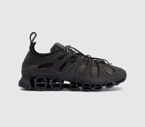 adidas Kids x Avavav Megaride Cutout Canvas Trainers Core Black Shadow Olive Utility Black, 4