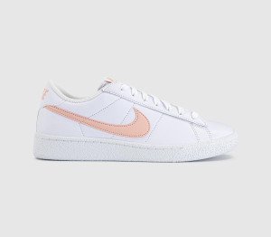 Nike Womens Tennis Classic Trainers White Arctic Orange, 6.5