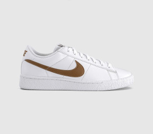 Nike Womens Tennis Classic Trainers White Light British Tan, 9