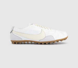 Nike Womens Moon Shoe Trainers Summit White Soft Pearl Gum Light Brown, 4