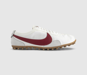 Nike Womens Moon Shoe Trainers Summit White Team Crimson Gum Light Brown, 7