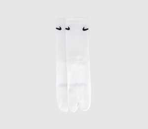 Nike Rift Single Crew Socks White Black, S