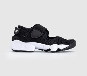 Nike Kids Rift Youth Trainers Black White, 13.5 Youth